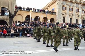 316- Rhodes- Defile Dodecanese grec